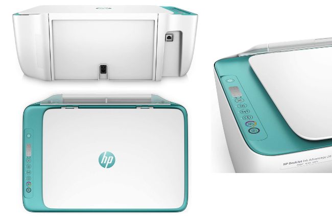 Impressora HP 2376 vistas diferentes